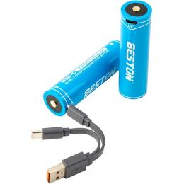 Акумулятор BESTON USB Type-C 21700, 3.6V 5000mAh, Li-ion