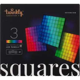 Гірлянда Twinkly Squares 3х64 RGB, Gen II IP20, 16x16см (TWQ064STW-03-BAD)