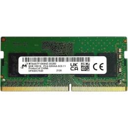 Оперативна память Micron 8GB SO-DIMM DDR4 3200 MHz CL22 (MTA4ATF1G64HZ-3G2B2)