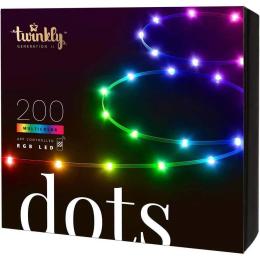 Гірлянда Twinkly Dots Lights RGB 200 Gen II IP44, 10м (TWD200STP-BEU)
