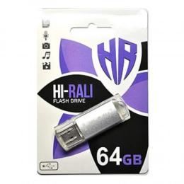 Флеш память Hi-Rali Rocket Series HI-64GBVCSL Black 64 GB USB 2.0
