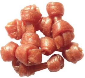 Ласощі для собак Lucky Star Кістка вузлова з качиного мяса 200 г (4820144301100)