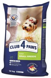 Сухий корм для собак Club 4 Paws Adult Small Breeds з куркою 14 кг (4820215368452)