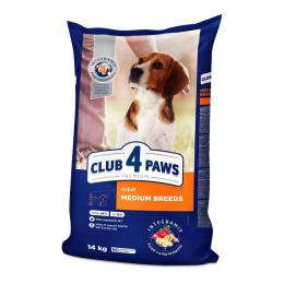 Сухий корм для собак Club 4 Paws Premium Adult Medium Breeds Chicken 14 кг (4820215366328)