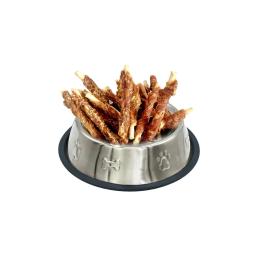 Ласощі для собак Lucky Star Куряче вялене мясо на кальцінованій паличці 500 г (4820144201004)