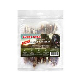 Ласощі для собак Lucky Star Куряче вялене мясо на кальцінованій паличці в тубі 500 г (4820144302268)