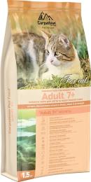 Сухий корм для кішок Carpathian Pet Food Adult 7 + з куркою і палтусом атлантичним 1.5 кг (4820111140930)