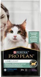 Сухий корм для кішок Purina Pro Plan LiveClear для стерилізованих котів старше 7 років 1.4 кг (7613287232731)