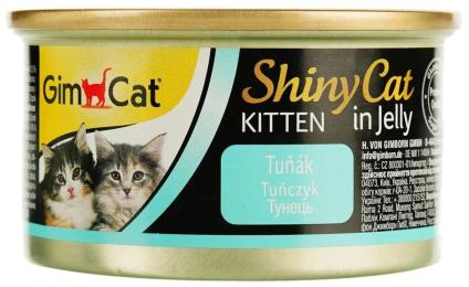 Корм вологий GimCat Shiny Kitten для кошенят з тунцем 70 г