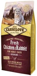 Корм сухий Carnilove Fresh Chicken and Rabbit for Adult Cats 2 кг