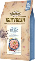 Корм сухий Carnilove True Fresh Cat Fresh Turkey д/дорослих котів індичка 4,8 кг
