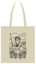 Сумка Bambi Вільна і незалежна Сумка-шоппер 190CCT-10, 38 x 42 см (190г/м2)