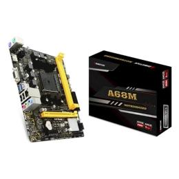 Материнська плата Biostar A68MHE Black