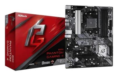 Материнська плата ASRock B550 Phantom Gaming 4