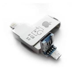 Флеш память T&amp;G 004 Metal Series TG004IOS-8G3 Silver 08 GB USB 3.0