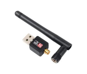 Мережевий адаптер Merlion CL-UW04 Black з антеною 2DBI