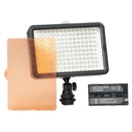 Накамерне світло PowerPlant LED 5020 Black