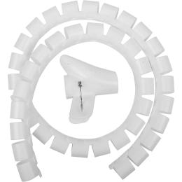 Органайзер для кабелю HiSmart HS083250 White 30 мм