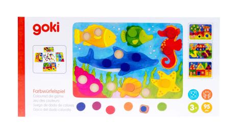 Настільна гра goki 56705 Лото Різнобарвний світ