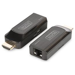 Подовжувач сигналу Digitus DS-55203 mini HDMI extender over UTP 50m Black