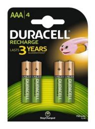 Акумулятор Duracell DC2400 AAA/HR03 Green Ni-MH 750 mAh BL 4шт