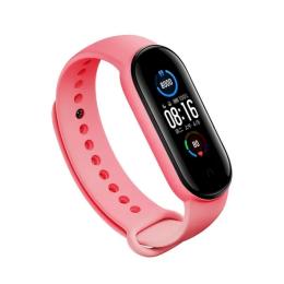 Ремінець для фітнес-браслету BeCover для Xiaomi Mi Smart Band 5 705069 Pink