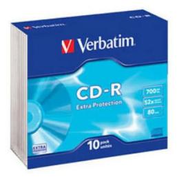 Диск Verbatim CD-R 43415 10 шт 700 MB