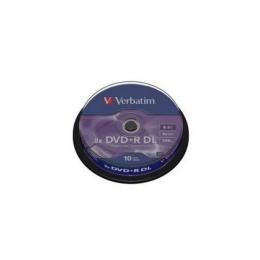 Диск Verbatim DVD+R 43666 10 шт 8.5 GB