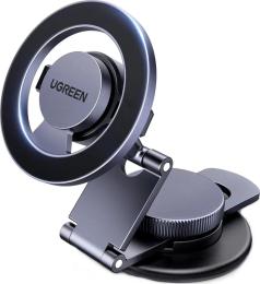 Тримач в авто Ugreen LP865 Dashboard Magnetic Car Phone Mount Gray (UGR-45577)