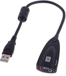 Звукова карта Voltronic YT-SC-7.1/07386 Black USB-sound card (7.1) 3D sound