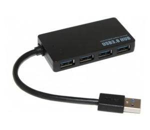 USB-хаб Voltronic YT-3HF4/2TB/08645 Black