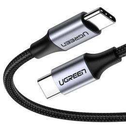 Дата-кабель Ugreen US261 1m USB Type C (тато) - USB Type C (тато) Black Gray 50150