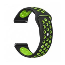 Ремінець для смарт-годинника BeCover для Huawei Watch GT/GT 2 46mm/GT 2 Pro/GT Active/Honor Watch Magic 1/2/GS Pro/Dream Blac Black Green