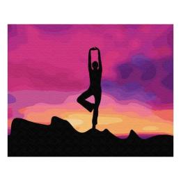 Картина за номерами Brushme 40х50 см GX34817 Асана йоги