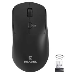 Мишка REAL-EL RM-317W Wireless Black (EL123200052)