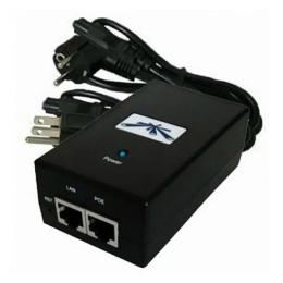 POE інжектор Ubiquiti POE-24-12W Black