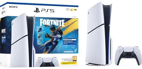 Ігрова приставка Sony Playstation 5 Slim, (Fortnite Flowering Choas Bundle) UA White