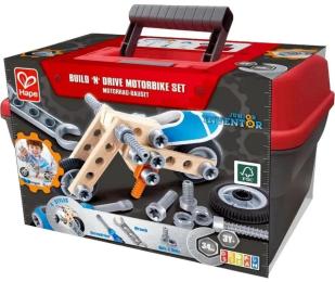 Конструктор Hape Мотоцикл 34 деталі (E3037)