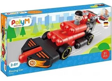 Конструктор PolyM Гоночний автомобіль 31 деталь (760020)