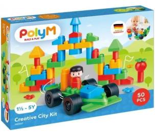 Конструктор PolyM Місто 50 деталей (760007)