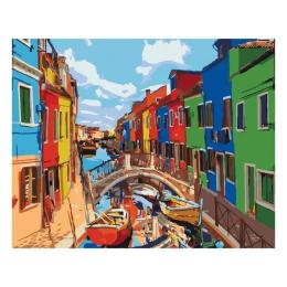 Картина за номерами Ідейка 40х50 см KHO3502 Фарби Міста
