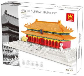 Конструктор Wange Заборонене місто, Пекін, Китай (WNG-6221)