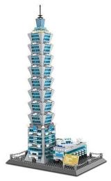 Конструктор Wange Тайбей 101, Тайвань, Китай (WNG-Taipei-101)
