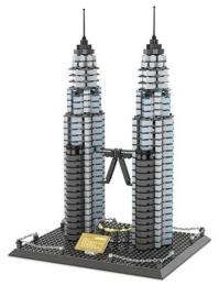Конструктор Wange Вежі Петронас, Малайзія (WNG-Petronas-Towers)