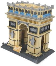 Конструктор Wange Тріумфальна арка Парижа, Франція (WNG-Triomphe-Arc)