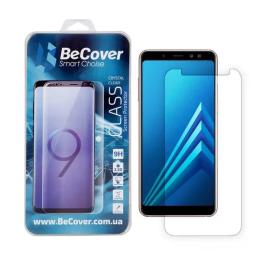 Захисне скло BeCover Crystal Clear Glass для Samsung Galaxy A8+ 2018 A730 Transparent