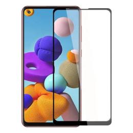 Захисне скло PowerPlant Full Screen для Samsung Galaxy A217 A21s Transparent
