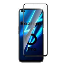 Захисне скло PowerPlant Full Screen для Realme 6 Pro Transparent