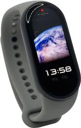 Ремінець для фітнес-браслету BeCover для Xiaomi Mi Smart Band 9 Light Gray (BC_711961)