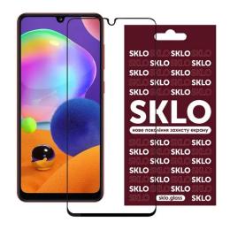 Захисне скло SKLO 3D Full Glue для Samsung Galaxy A315 A31 Black